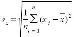 Směrodatná odchylka