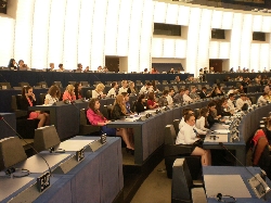 Jednací sál Evropského parlamentu