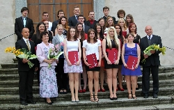 Předání maturitních vysvědčení 29.5.2014