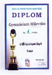 Diplom za 1. místo